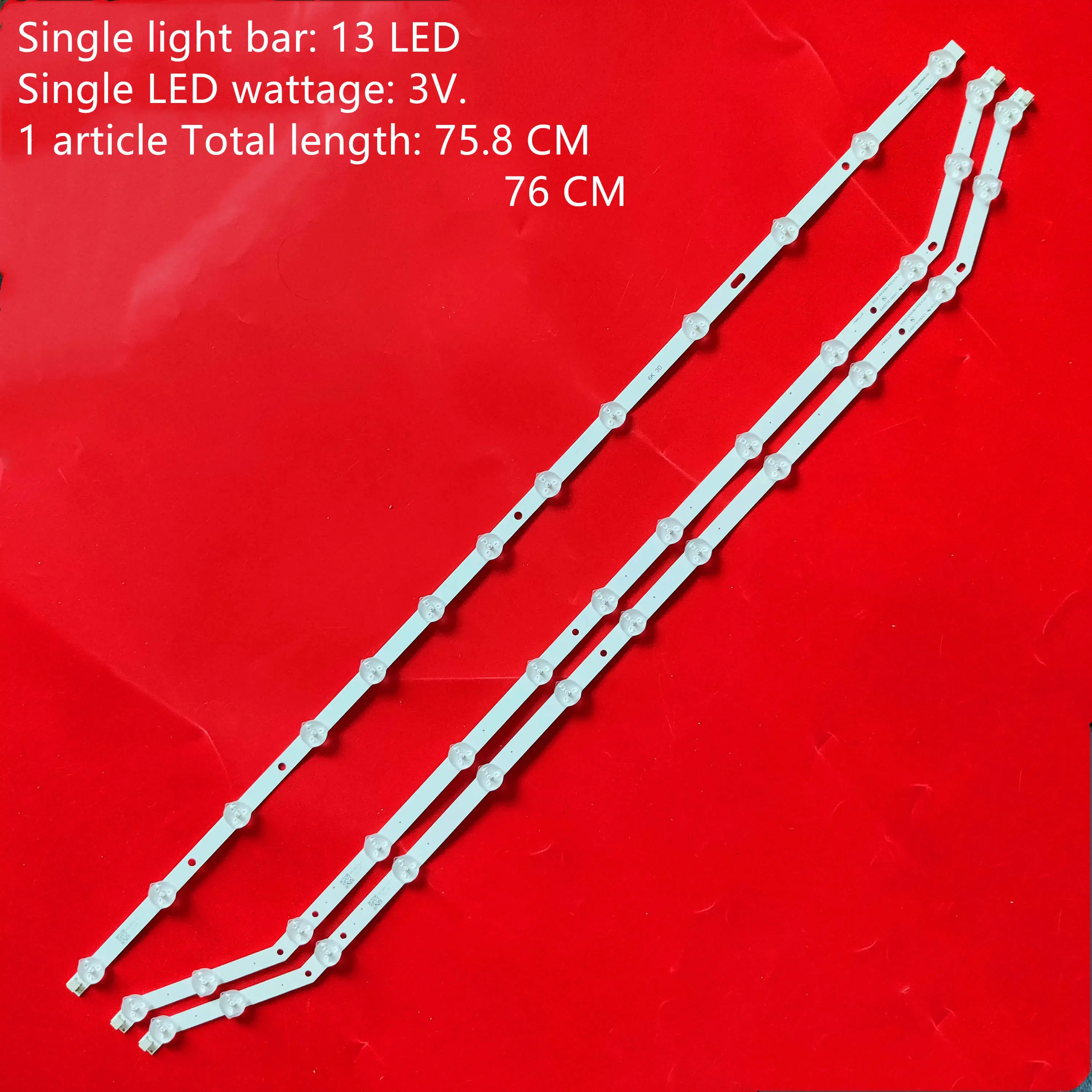 5set=15PCS LED Backlight strip 13 lamp For Samsung 40&quotTV D3GE-400SMB-R3 D3GE-400SMA-R2 UE40H6203AW UE40H6203AK LM41-00001V | Освещение