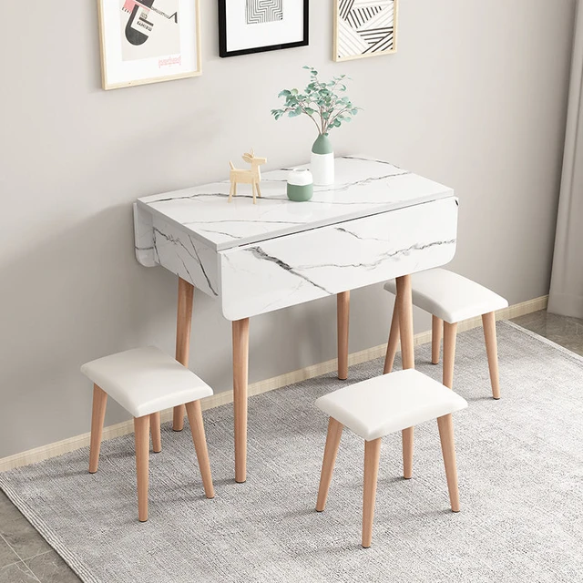 Table à Manger Pliante Moderne et Simplicité, Multifonctionnelle, Rangement  Mobile, Table de Cuisine, Meubles de Maison, Salon, Table Extensible -  AliExpress