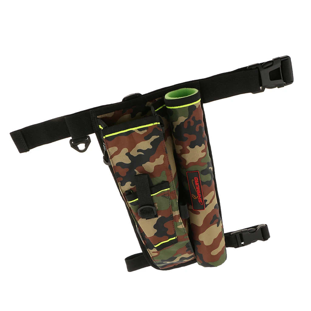 Multifunction Fishing Lure Bag Rod Holder Waist Pack Leg Bag Tackle Storage Tackle Storage Boxes