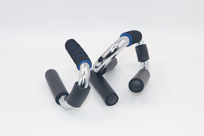 Electroplated Push-Ups Holder Building up Arm Muscles Push-Ups Household Fitness S-Shaped Push-up Frame Double Color ABS Push-Up