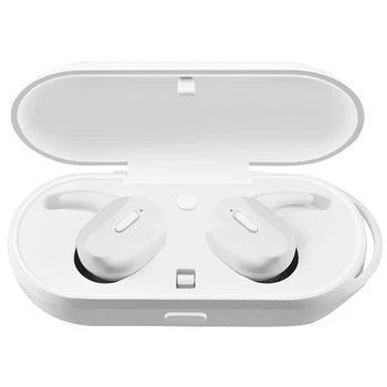 

T26 in Ear TWS Wireless Bluetooth 5.0 Earphone HIFI Without Delay Stereo Noise Reduction Wireless Sports Bluetooth Headset,White