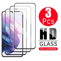 3PCS Volle Abdeckung Gehärtetem Glas Screen Protector Für Samsung Galaxy S21 S20 FE S10E Klar Schutz Glas Für Samsung m51 M31