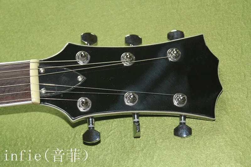 Custom Shop Клен полый бурливуд 6 струн электрогитара с хромом