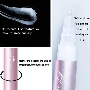 

New Liquid Lips Care Serum Waterproof No Fading Moisturizing Fine Reduce Care Lip Repair Lines Lipstick Fluid K1I0