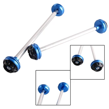 

CNC Aluminum Motorcycle Front & Rear Axle Fork Carsh Sliders for YAMAHA YZF R6 2006-2016