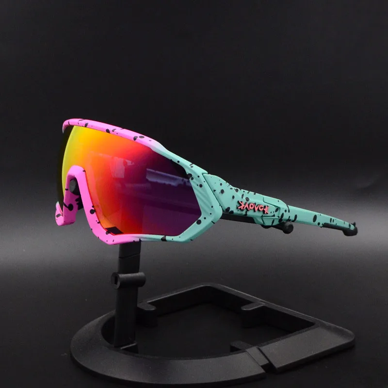 Поляризованные фотохромные велосипедные очки для велосипеда для мужчин и женщин, MTB, для езды на велосипеде, рыбалки, очки, меняющие цвет, солнцезащитные очки - Цвет: KE9408-10