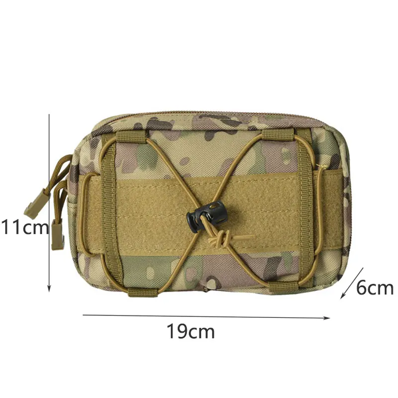 Открытый Чехол Molle для кемпинга, альпинизма, спортивный нейлоновый тактический ремень, Маленький Карманный военный кошелек, поясная сумка для путешествий, охоты, сумка
