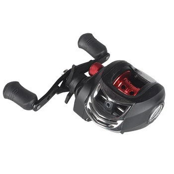 

12 Bearings Smooth Fishing Reel Professional Precise Easy Operation Low Profile Fine Tuning High Speed Adjustable Brake Magnetic