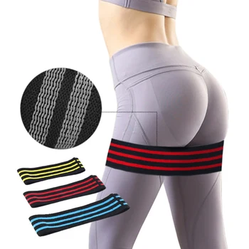 

Hip Resistance Bands Antislip Yoga Pull Elastic Band Fitness Loop Bands Glutes Exercise Band for Glutes Leg Warmups SquatsSQ