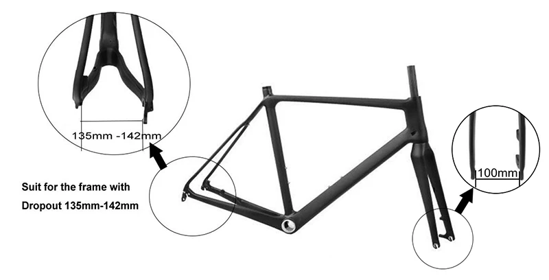 Opensize for mountain bike