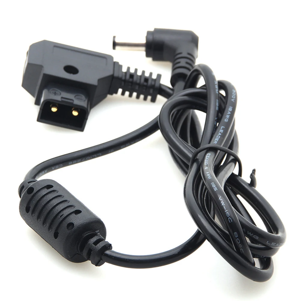 

Connector Replacement Coiled DC 5.5x2.5mm BMCC Camera Monitor D-Tap Male To Right Angle Accessories V-Mount For DSLR Power Cable