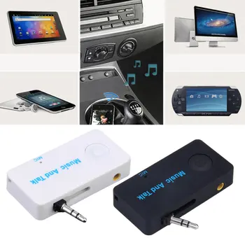 

Wireless Bluetooth 3.5mm Audio Stereo Music Talk Receiver Adapter Mic