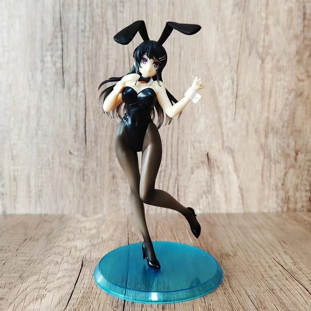 Anime Seishun Buta Yarou wa Bunny Girl Senpai no Yume wo Minai Mai  Sakurajima Bunny Ver. PVC Action Figure Model Toys Doll Gifts - AliExpress