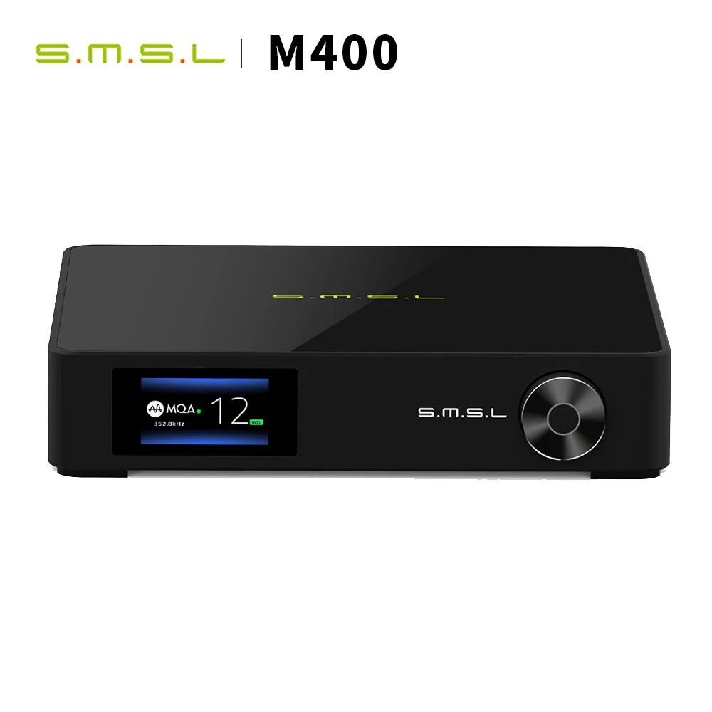 SMSL M400 ЦАП чип AK4499 Поддержка MQA декодирования DSD 32 бит 768 кГц USB XMOS XU216 Bluetooth ТПП декодер