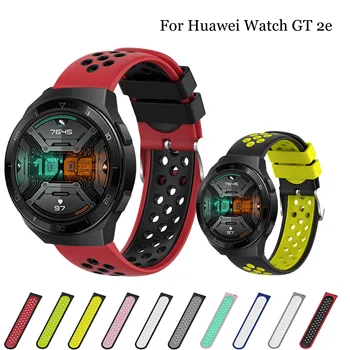 

Smart Watch Strap For HUAWEI Watch GT 2e Band Silicone Band Breathable Bracelet Durable Sport Replacement Belt
