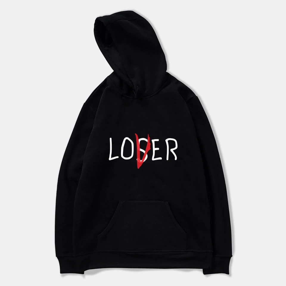  New Movie It Losers Club hoody Men Women Loser Lover It Inspired New Casual Unisex Sweatshirts Lose