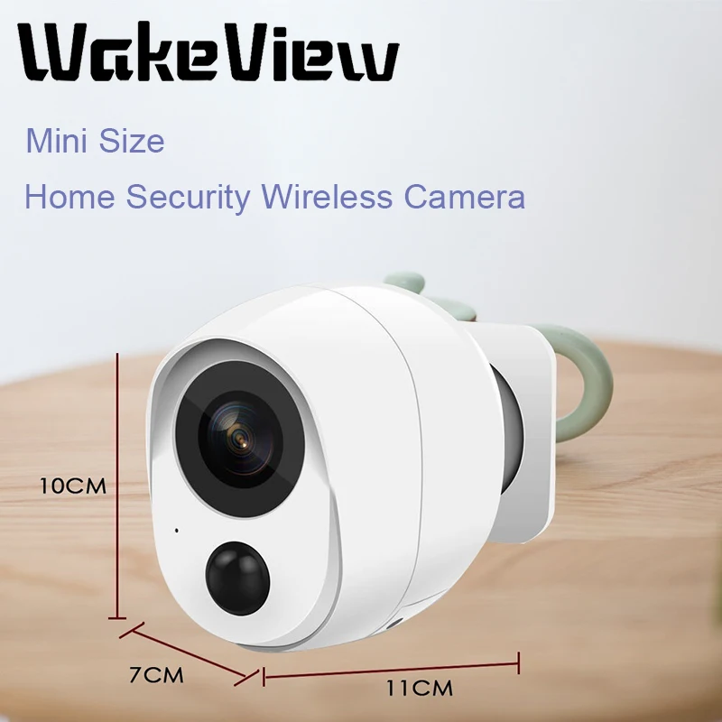 

WakeView 1080P Outdoor IP Camera with Battery PIR Mini Wifi Cameras Cloud Audio IR Alarm Wireless Video Surveillance CCTV Camera