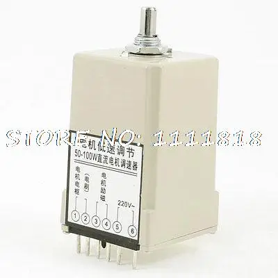 50-100W 6-Terminal One Turn Dc Motor Controller A Bassa Velocità