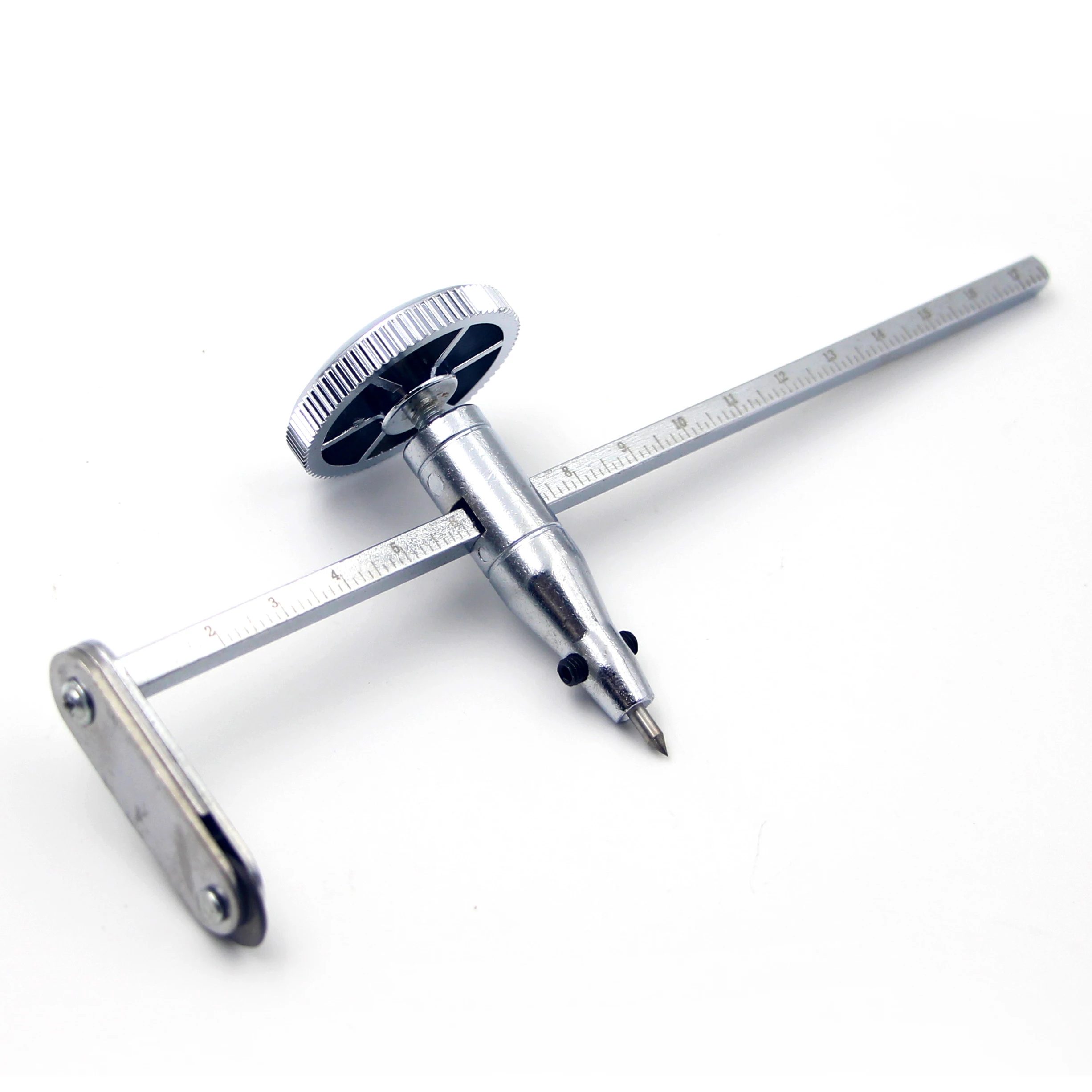 

Knob Portable Durable Tool Drywall Circle Cutter cutting Fixtures Pipes Plasterboard Practical Metal Silver Adjustable Screw