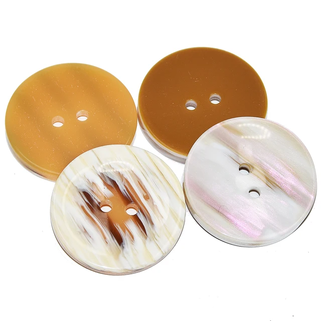 Mimicking Nacre Suit Resin Buttons
