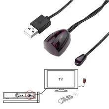 Практичный usb адаптер ИК инфракрасный пульт дистанционного управления приемник расширитель расширение шнур Кабель приемник радиорелейной станции для набора верхней коробки