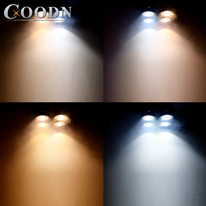 4X100 Вт COB светильник для мытья водорослей Led par 2в1 холодный теплый белый DJ Par точечный светильник
