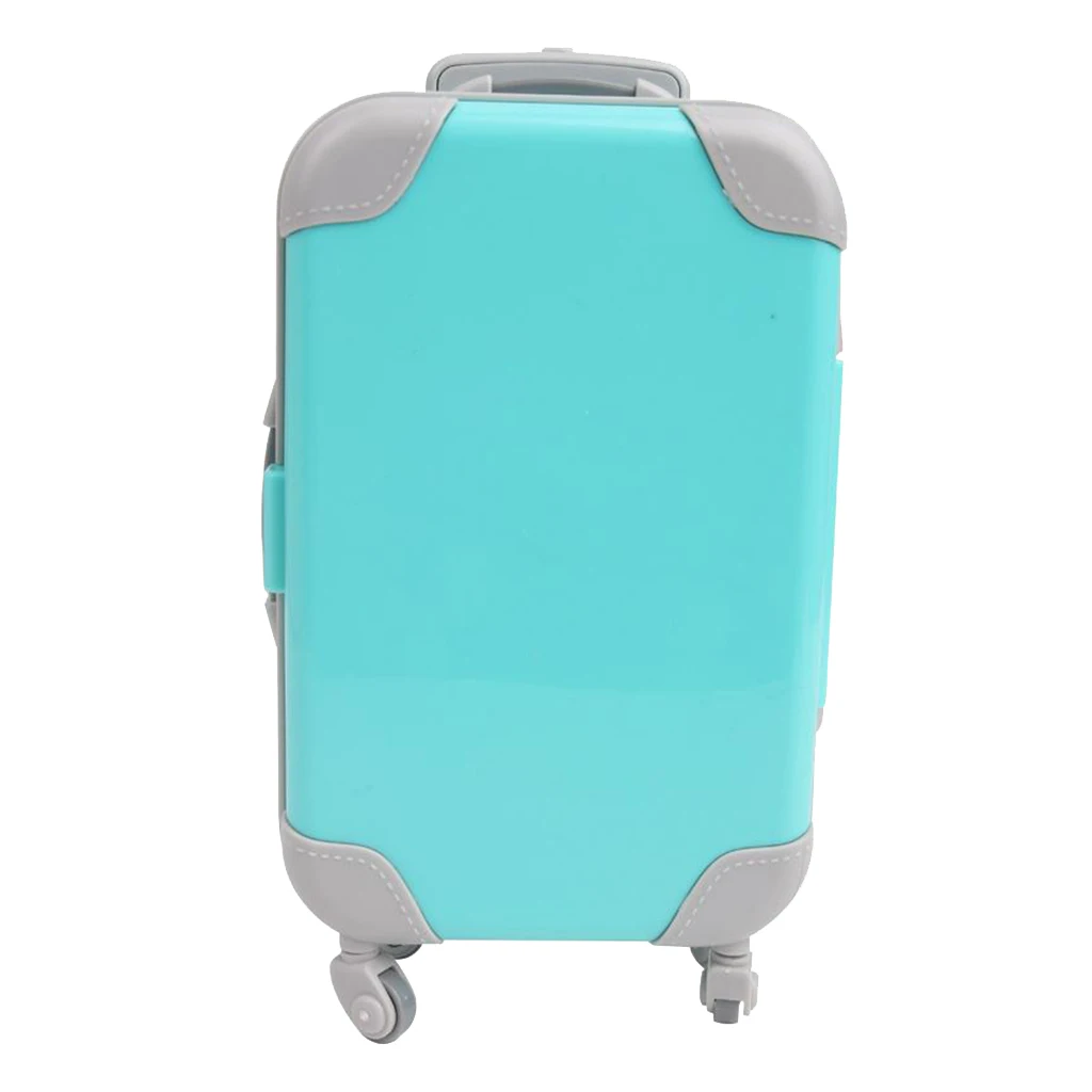 Doll Suitcase Toys Travel Dollhouse Luggage Simulation 3D Play House Game Trunk Interest Training Intelligence Development Toys