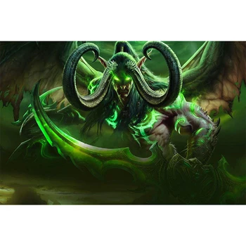 

World Of Warcrafts Legion Demon Hunter 5d Diamond Painting Cross Stitch Kit Pattern Wall Sticker Mosaic Diamond Embroidery sale