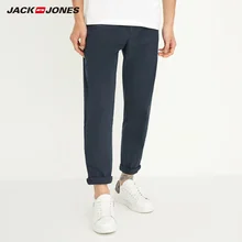 JackJones мужские хлопковые повседневные эластичные брюки мужская одежда 218314541