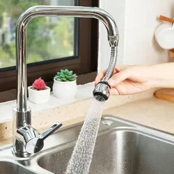 Universal Type 360 Flexible Tap  Anti Splash Faucet Outlet Device Water Saver Household Rotating Nozzle Water Filtration