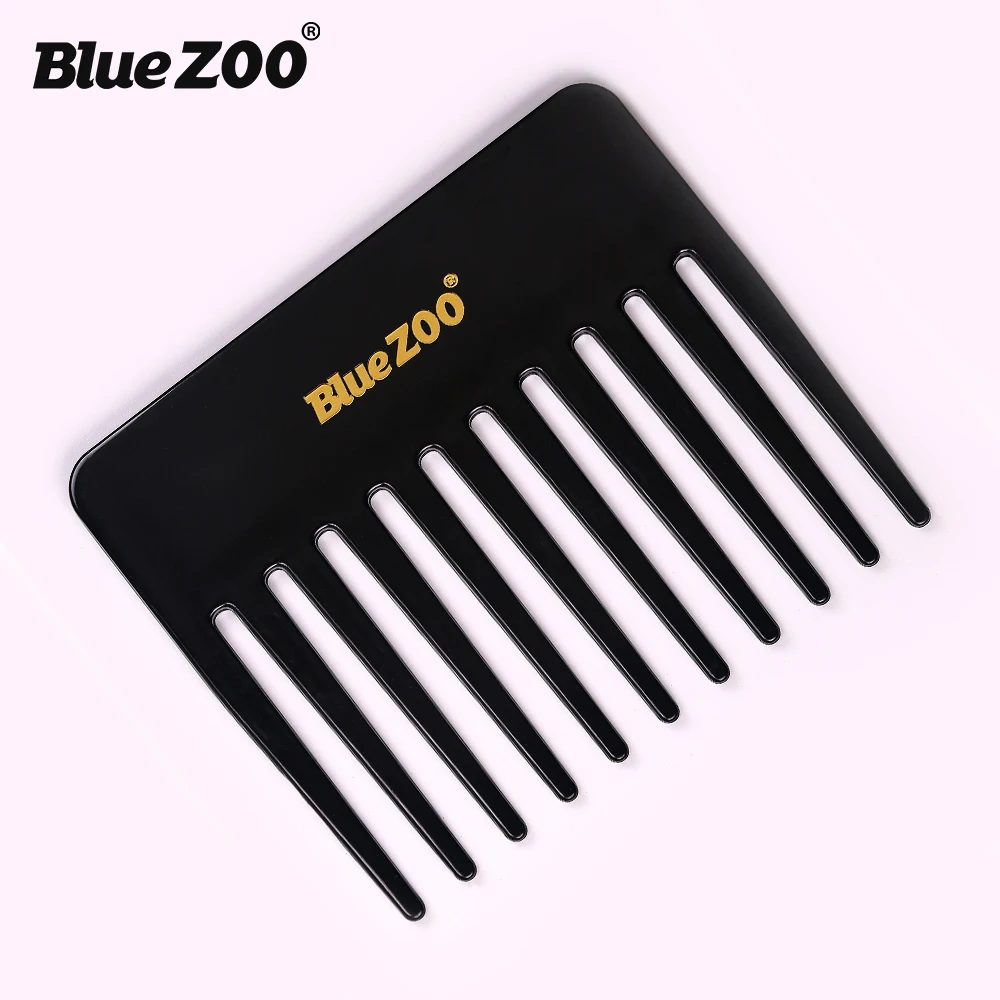 Blue ZOO 5 шт Пластиковые парикмахерские гребни набор для массажа головы щетки для волос Стрижка волос Укладка расчески набор для парикмахерских окрашивания волос