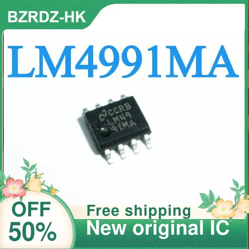 

10 шт. LM4991 LM4991MA LM4991MAX новый оригинальный IC