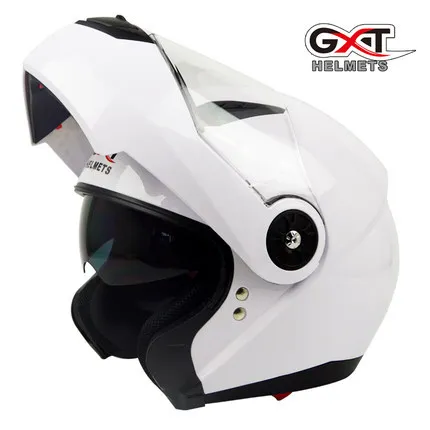 GXT мотоциклетный модульный шлем с двойными линзами, противотуманный шлем, полный шлем для мужчин и женщин, защитный шлем для электровелосипеда, полностью закрывающий Тип Four S
