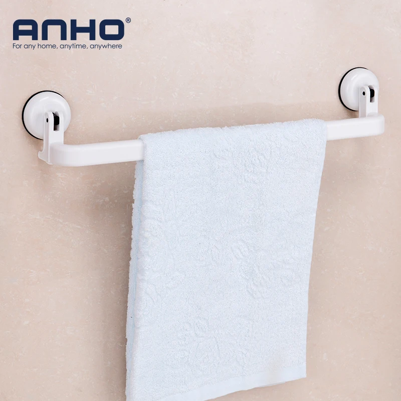 

Removeable Suction Cup Towel Rack Reusable Waterproof Towel Holder Bathroom Storage Shelf Wall Mounted Towel Holder