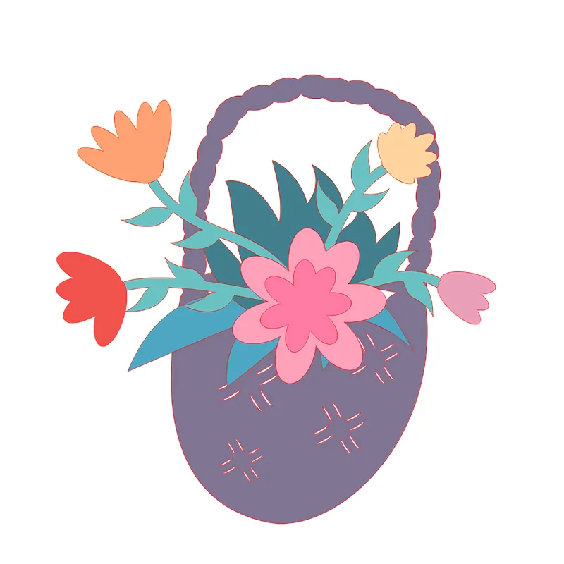 

Naifumodo Basket and Flower Metal Cutting Dies New 2019 Craft Dies Scrapbooking Album Die Cut Embossing Stencil Card MakingDecor