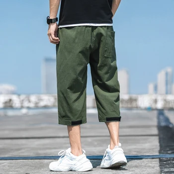 

Men Solid Harem Pants Man Harajuku Loose Hip Hop Joggers Pants Male Armygreen Designer Track Pants Plus Size 5xl