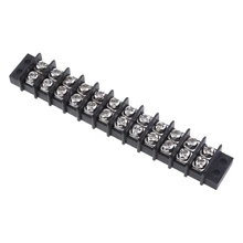 Клеммная колодка 30A 12 контурная морская AC DC никелированная латунная лодка