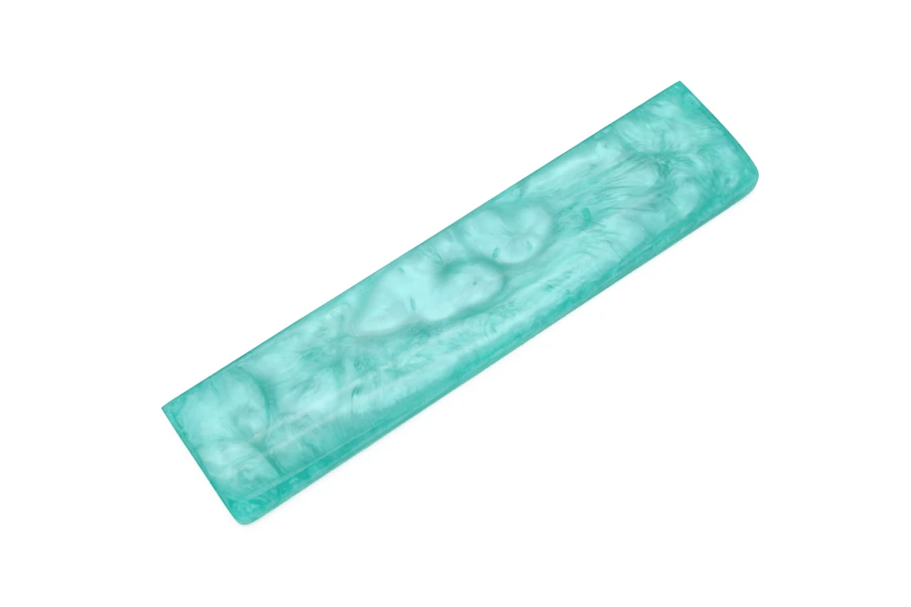 descanso de pulso de resina loop pulso com pés de borracha para teclados mecânicos poker