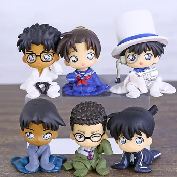 

Detective Conan Chidjimasetai Vol.4 Mini PVC Figures Toys Complete Set of 6 Toys 6pcs/set
