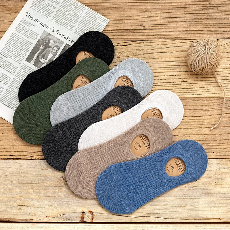 

Invisible Short man Sweat summer comfortable cotton bamboo girl women's boat socks ankle low female invisible 1pair=2pcs wsq01