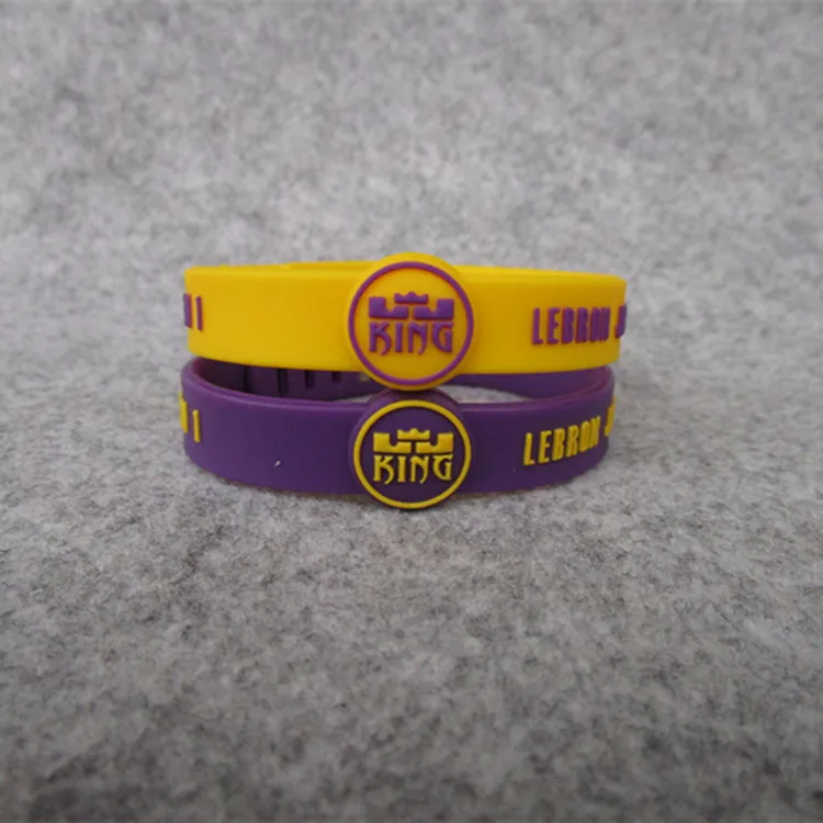 Баскетбольная звезда Lakers 23 James Спортивный регулируемый браслет силиконовый браслет(мяч игра) Принадлежности для фанатов ювелирные изделия