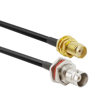 Uxcell 1 個gpsアクティブアンテナsma雄プラグ 28dB空中コネクタケーブル 1.4 × 0.8 インチ (d * h) 3 メートル用gpsポート