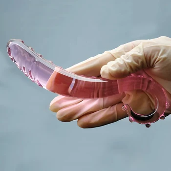 Sex Tools Tentacle Dildo Pyrex Glass Butt Plug G-spot Anal Toys For Women Lesbian Sexy Magic Wand Masturbation Adult Sex Toys 6