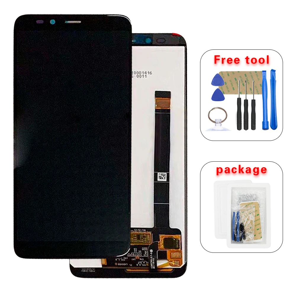 

For Lenovo K320t LCD Display Touch Screen Digitizer Assembly with frame Free Tools
