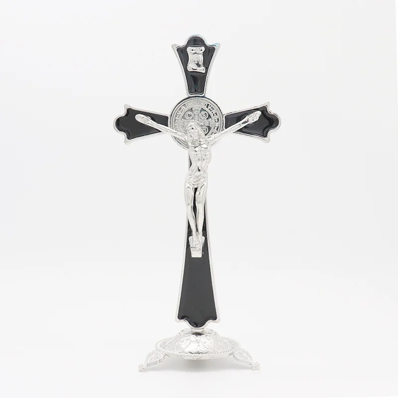 HeyMamba Иисус крест INRI католический стоеобразный Распятие Иисуса на стене