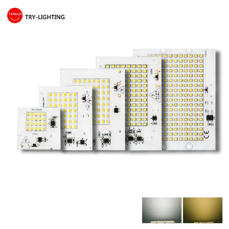 

High-voltage AC 220V LED chip 2835 driver-free projection light source lamp beads 10W20W30W50W100W