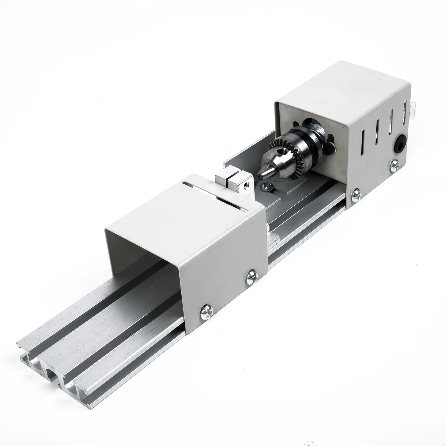 

Aluminum alloy Mini Lathe Machine Drilling Set Tools Woodworking DIY Polishing