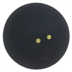 Соревновательный инструмент сквош мяч два с желтыми точками резиновый небольшой эластичность Профессиональный плеер круглый обучение