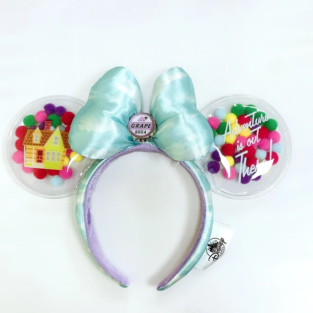 2022 Disney Mickey Ears Headband Firework Headband with Castle Peter Pan Cosplay Hairband Disneyland Letter Headband Gift Mickey Headband 40