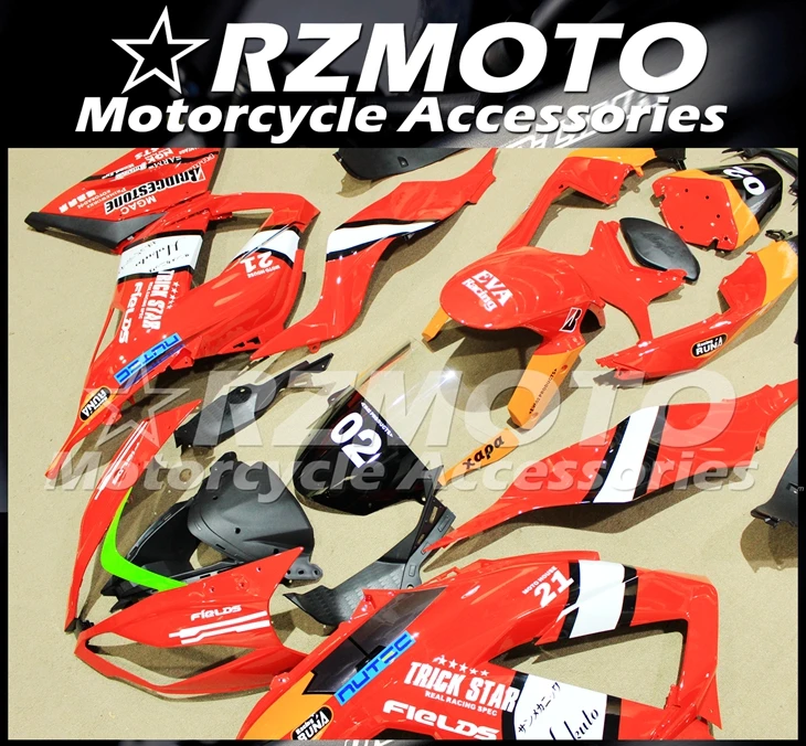 Мотоциклетный обтекатель abs подходит для Kawasaki ZX6R 636 2013- корпусные детали прессформы Магазин № 0540